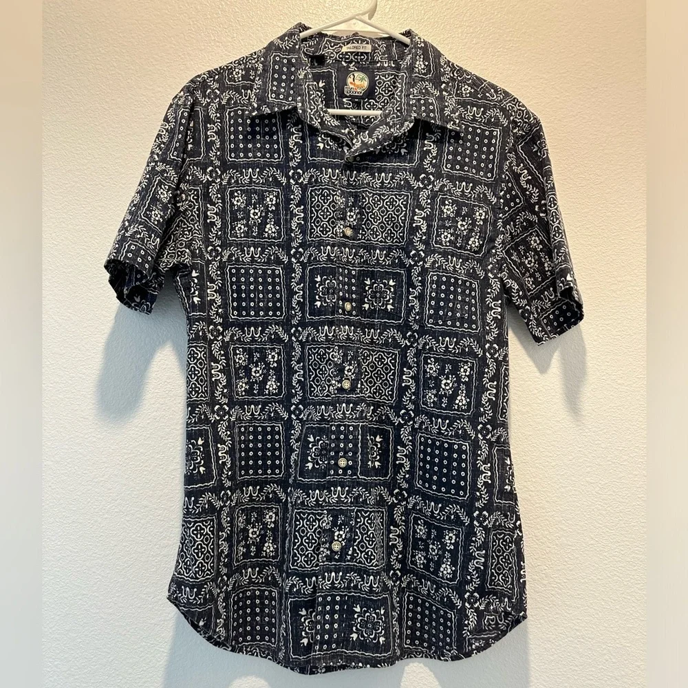 Reyn Spooner - Men's Short Sleeve Button-Up Shirt - Medium - Picture 1 of 4